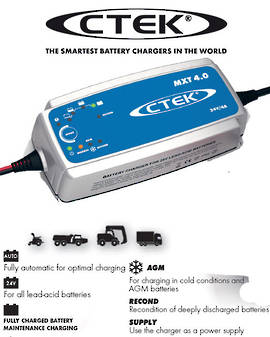 CTEK MXT 4.0 24V 4A NG CHARGER